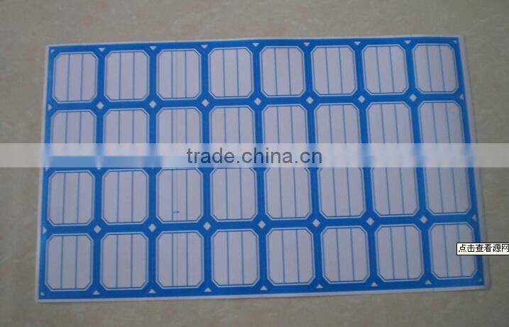 Round shape Self Adhesive custom design recycle label sticker