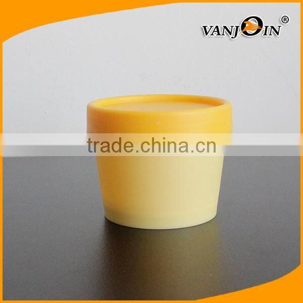 4 Ounce Orange Plastic Bottles Wide Mouth