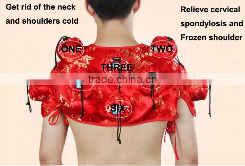 OEM Acupuncture moxibustion device chinese neck massager moxa box for beauty care