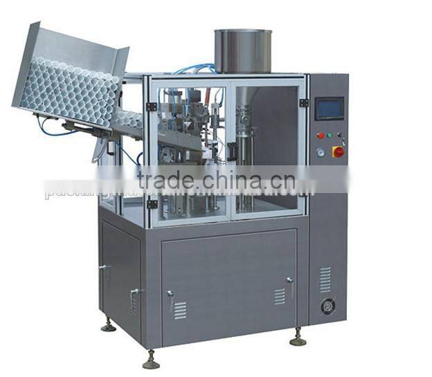 The newest QGGF-60Z-C Mental Tube filling sealing machine