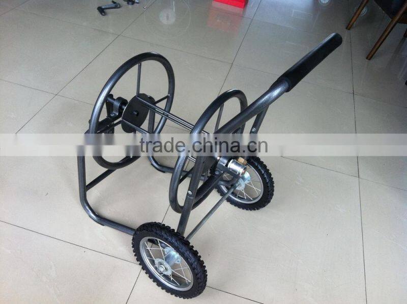 Garden hose reel cart