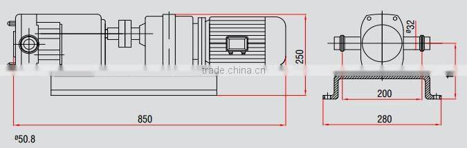 2" ROTARY PUMP rotor pump