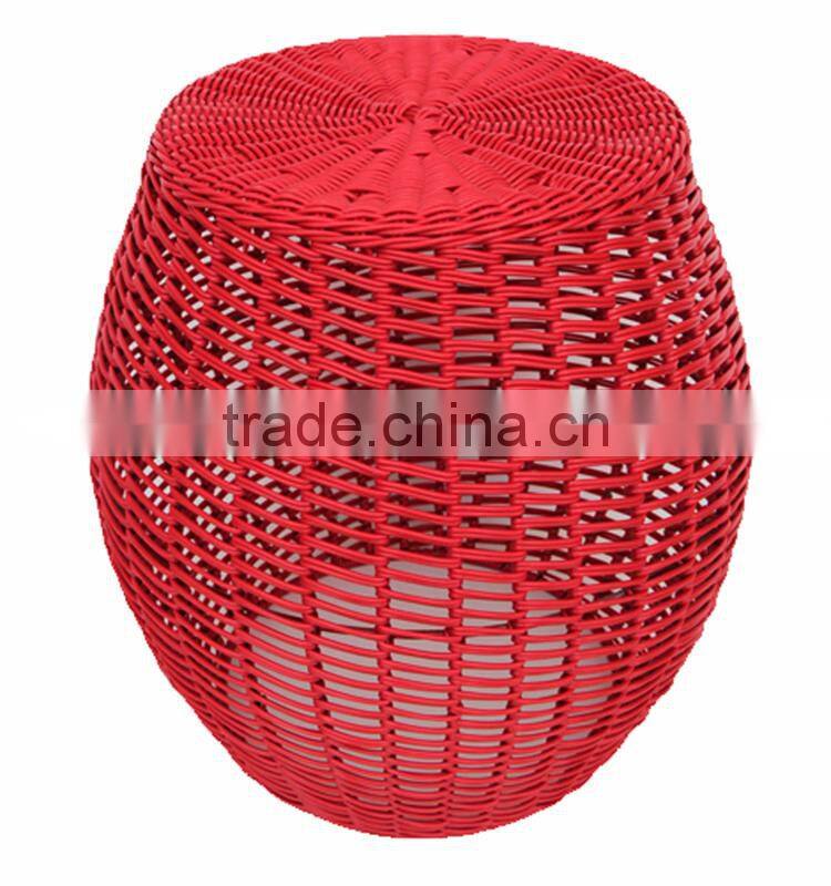 Variety Size Red Rattan Weaved Waterproof Shower Sex Stool
