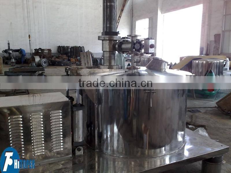 Perforated basket centrifuge dryer for metal castings parts