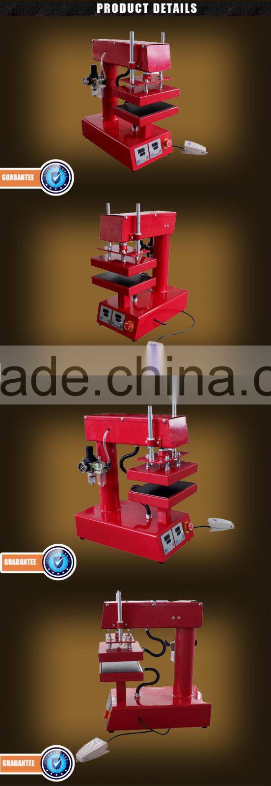 Automatic Pneumatic Heat Rosin Press Double Heating Plate Label Sublimation Heat Press Machine