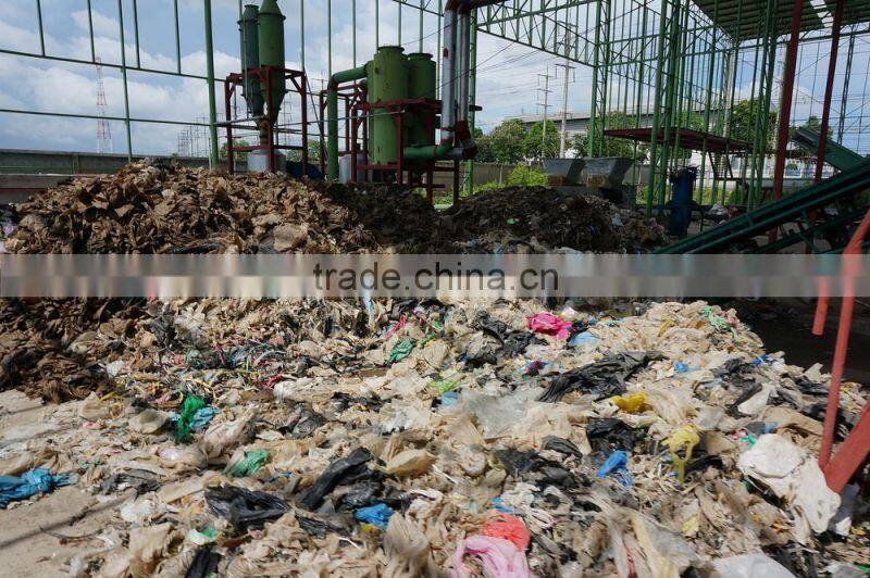 10 tons Waste Plastic Pyrolysis Plant Into FO And DO