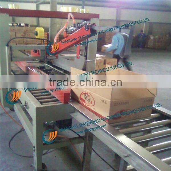 Automatic box sealing machine, automatic carton box sealing machine, carton box packing machine