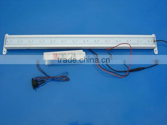 Hydroponic flower 42w led grow light strip for plants growth