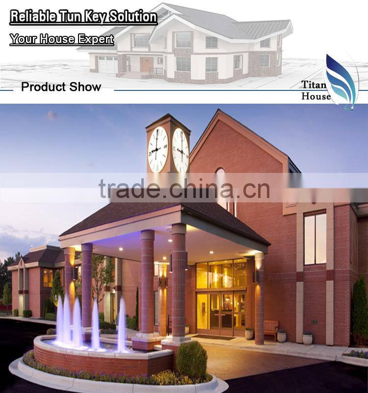 Tropical Light Steel Frame Fabricated Holiday Hotel House for Beach