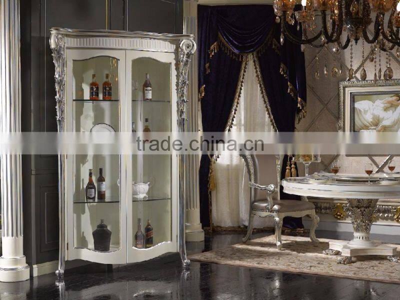 Hand Carved Wooden Single Bowl Bathroom Room Vanity Sink Marble Top