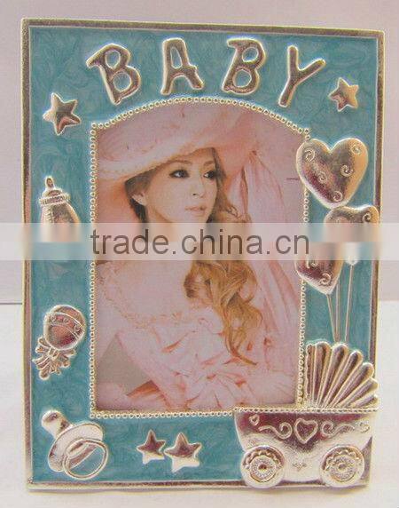 4x6" metal beautiful cheap photo frames