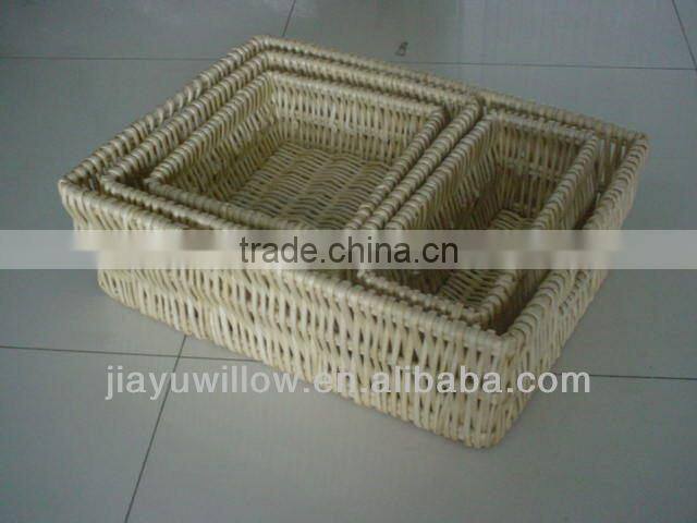 Large Water hyacinth basket for sales