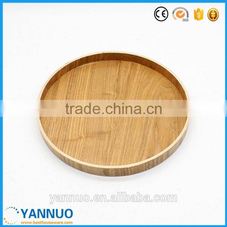 Natural Wooden tea Dish, pizza Fruit Tray, small and Big wood Plate