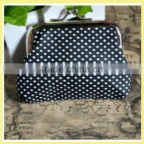 Polka Dot Women girls' coin Wallet