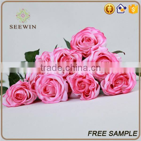 cheap wholesale rose artificial flowers decoration