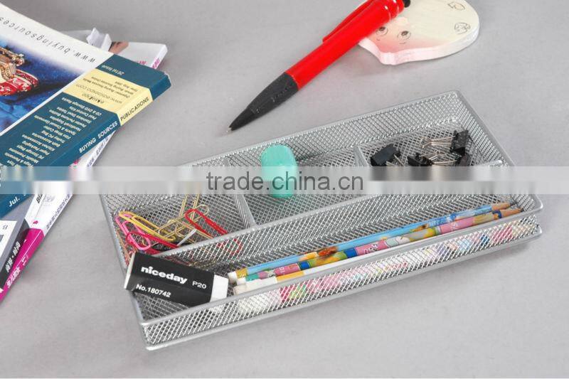 Hot Sales Mesh Office Stationery Holder Desk Organizer
