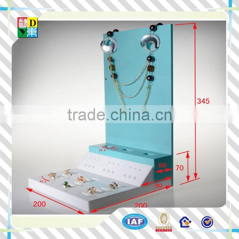 2015Luxury design acrylic jewelry display stands jewelry display acrylic display stand for jewelry
