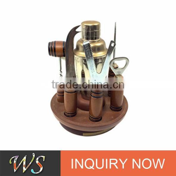 2017 famous high quality and hot sell cocktail shskers set