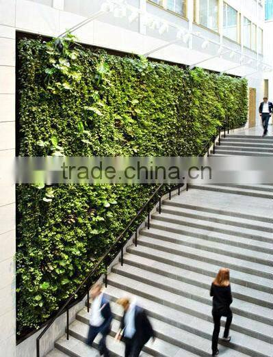 vertical wall garden/fake plant wall for indoor and outdoor decoration with factory price