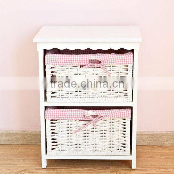 tong wood kitchen cabinet wire basket for other home decoration