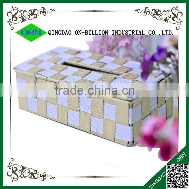 Cheap car decorative handmade tissue box cover