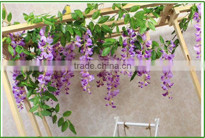 SJ new artificial wisteria for decoration