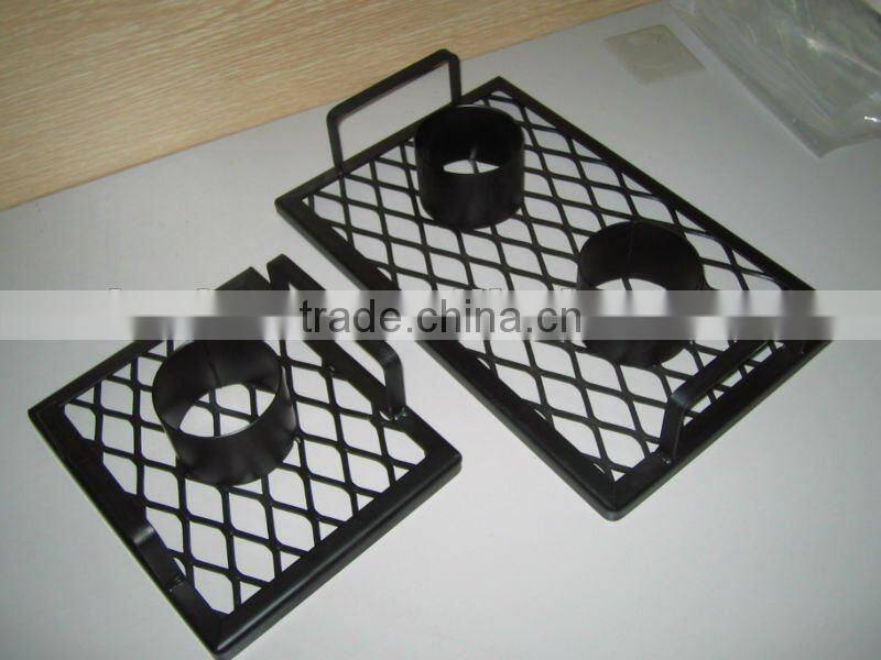 Stainless steel BBQ beer can double chicken cooker with high quality