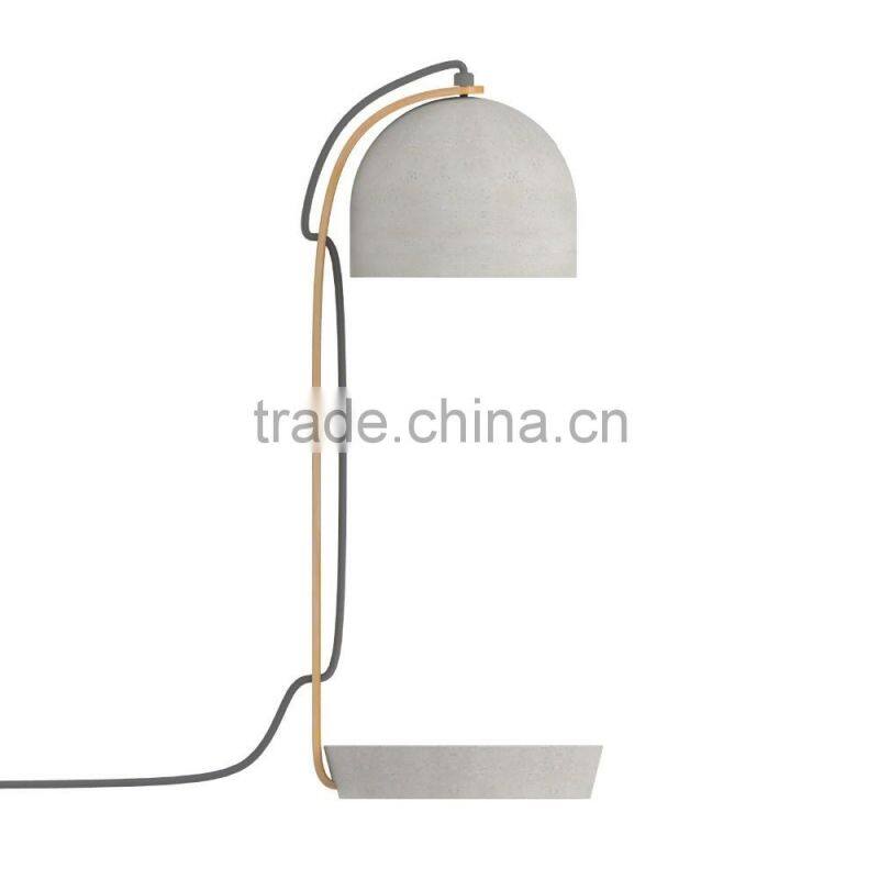 Hot sale a concrete table lamp