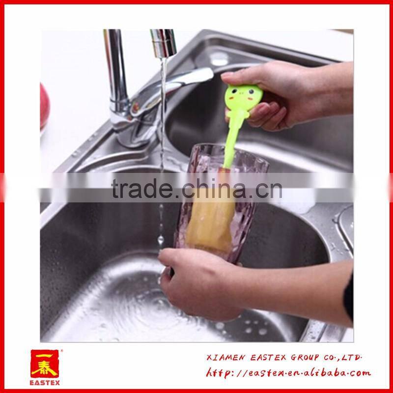 Cartoon shape sponge brush for cup