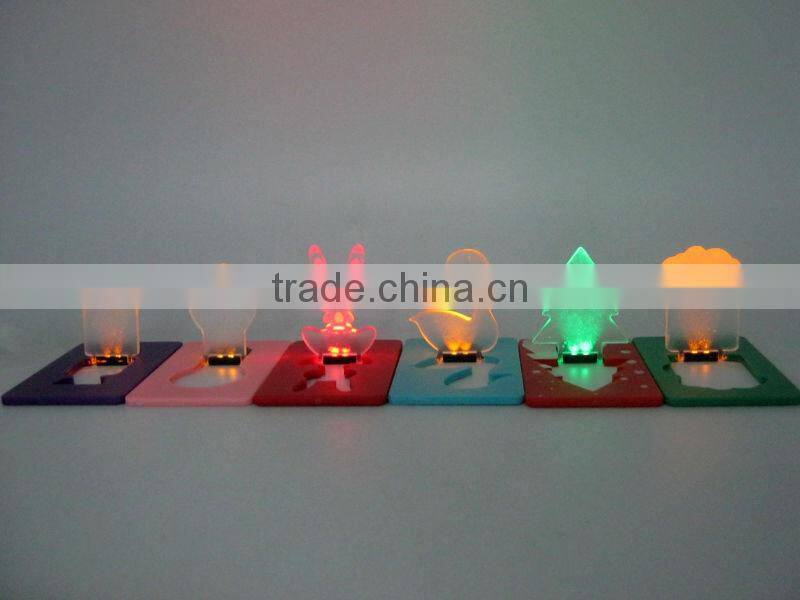 hot selling folding led card light