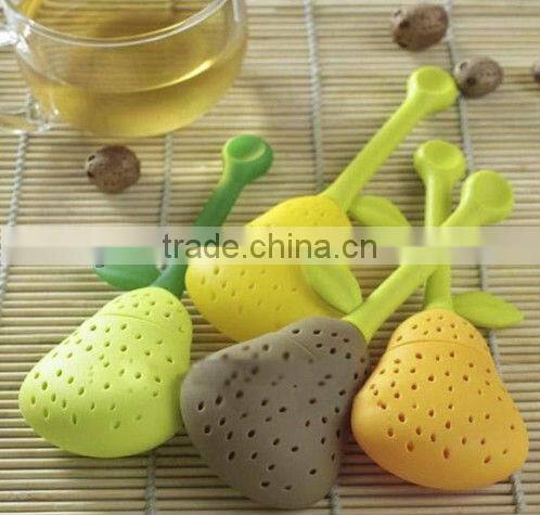 custom silicone tea infuser/ tea bag
