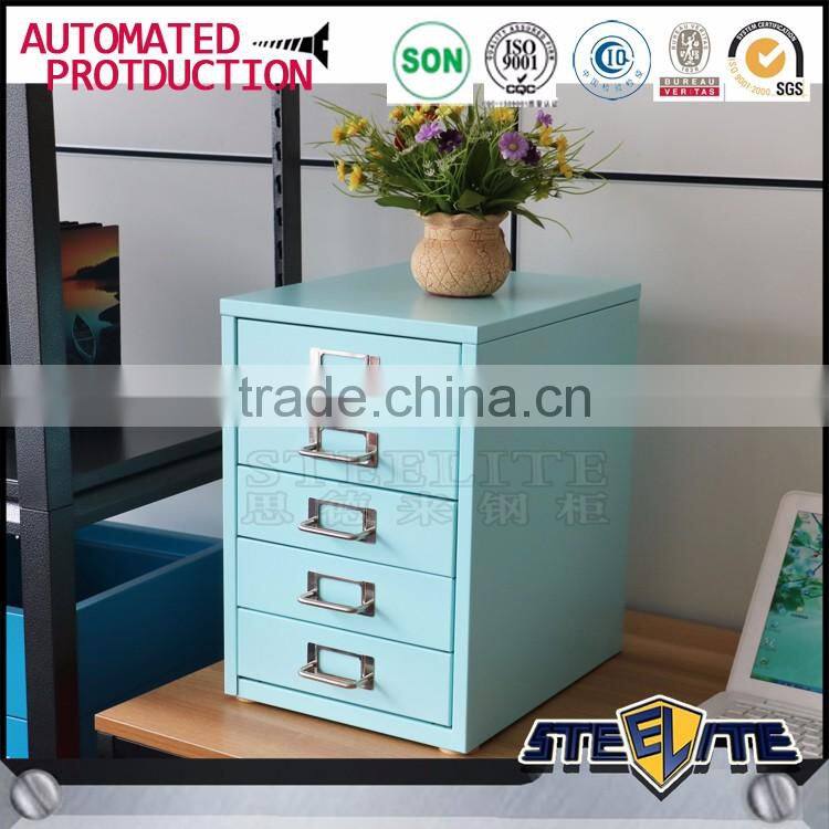 New design mini metal storage cabinet with drawers