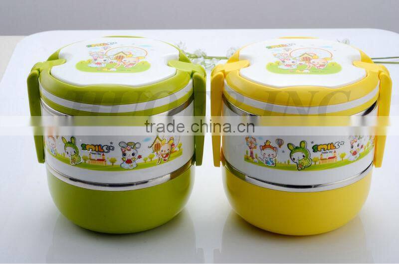 High Quality Oem Foodgrade Kids Plastic Lunch Box