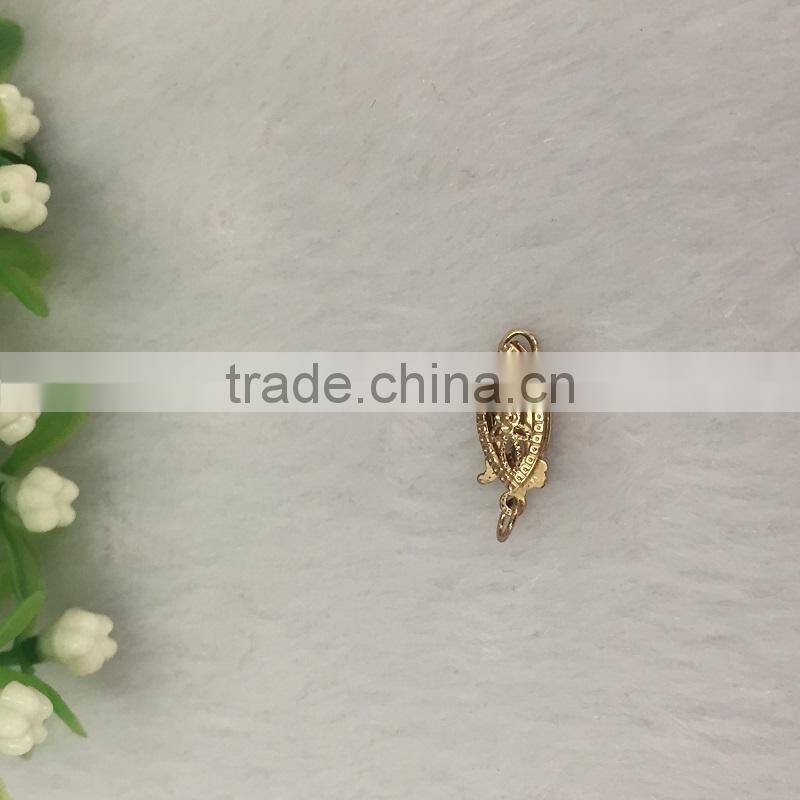 14 mm 14k gold necklace findings