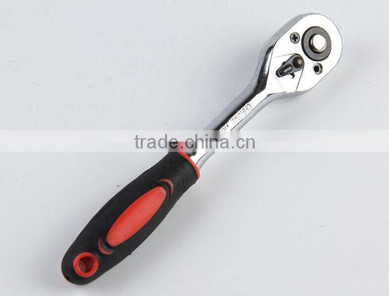 Red carbon steel multifunction repair socket wrench set