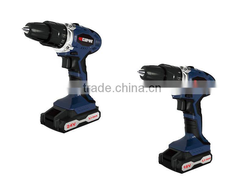 KINPOW 20V/24V Lithium Cordless Drill Cordless Screwdriver Cordless Tool Electric Drill ,Smashing Price