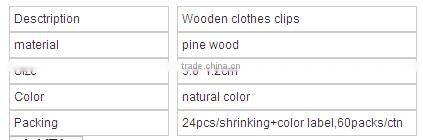 on sales pine wooden clothes peg