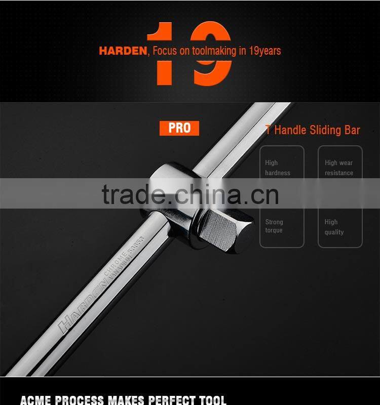 Chrome Vanadium Professional 3/8" T Handle Sliding Bar