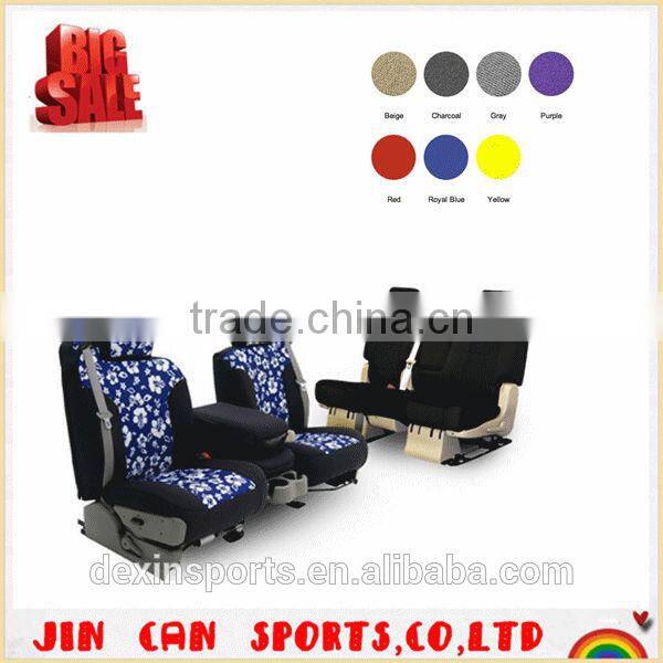 2014 China new design high quality red and black car seat cover