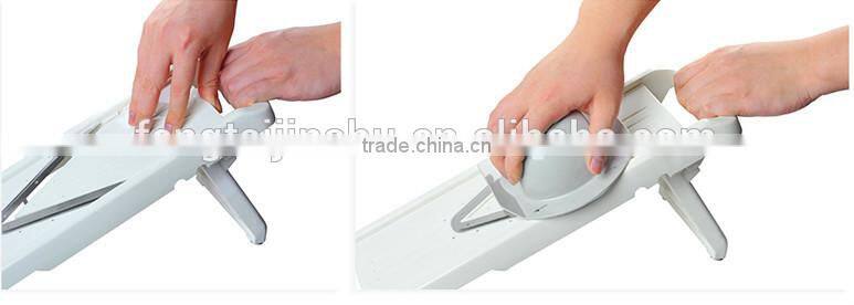 New Plastic Mandolin Food Slicer Vegetable Grater Shredder Cutting