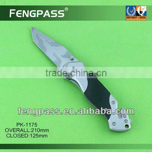 stainless steel hunting knife (71-1-124)