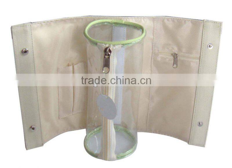 Round Clear PVC Toiletry Bag