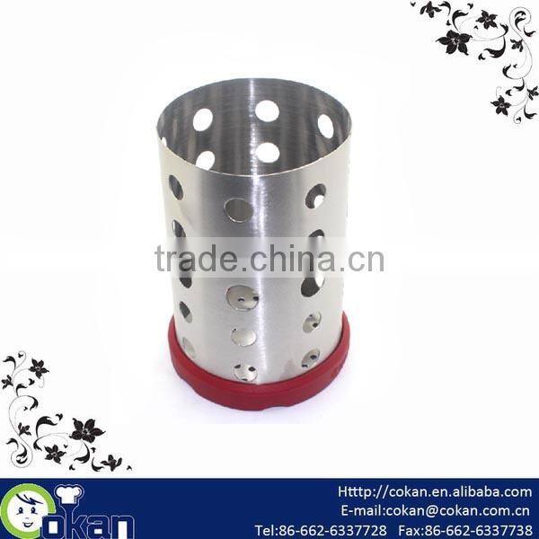 Popular Stainless Steel Kitchen Utensils Holder CK-3076