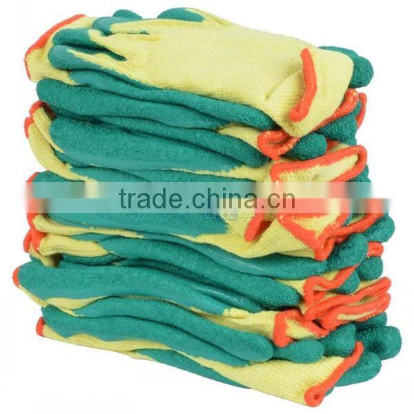 10 Gauge Latex Coated Gloves Work Gloves Grey Gloves