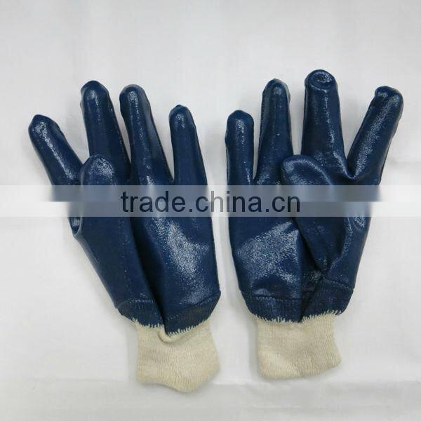 Nitrile Fully Coated Safety Work Gloves Working Gloves CE Certified