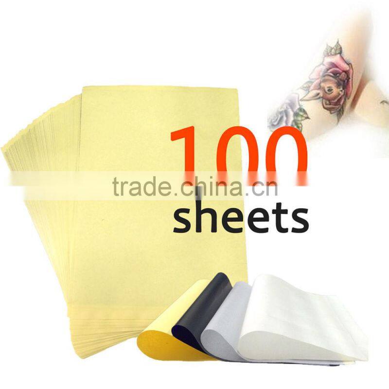 100 Sheets Tattoo Carbon Thermal Stencil Transfer Paper 8.5x11 Master Units