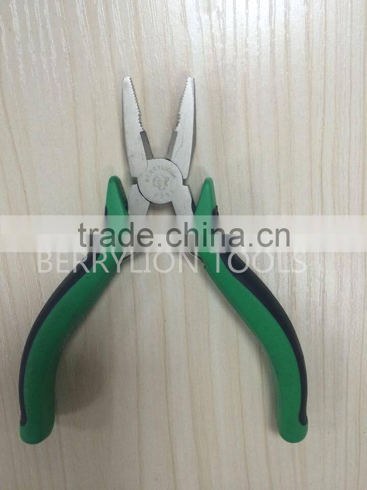 BERRYLION dual colors wire cutting 5 inches mini combination plier tools with high quality