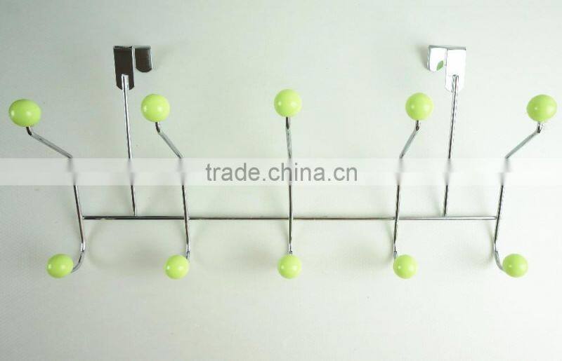 43018 Muticolored Bead Home Storage Decoration Coat&Hat Rack with 10 door Hooks
