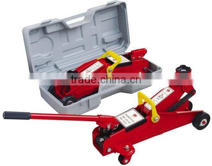High-rise Lift 2t Hydraulic Floor Jack With Foot Pedal Powered Car Jack