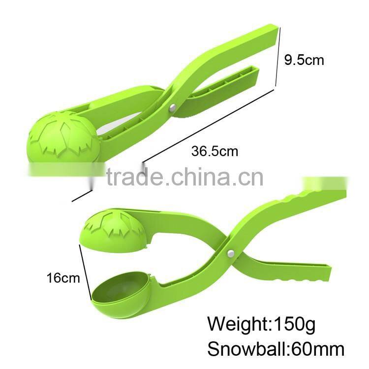 2016 PP Plastic Plastic Snow Ball Maker Winter Snowball Maker snowball manufacturer